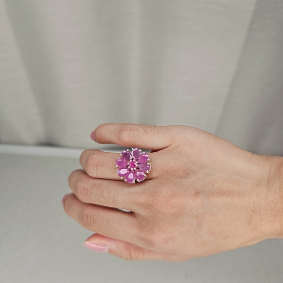 Real Ruby Ring Natural Ruby size 5 - Picture 11 of 12